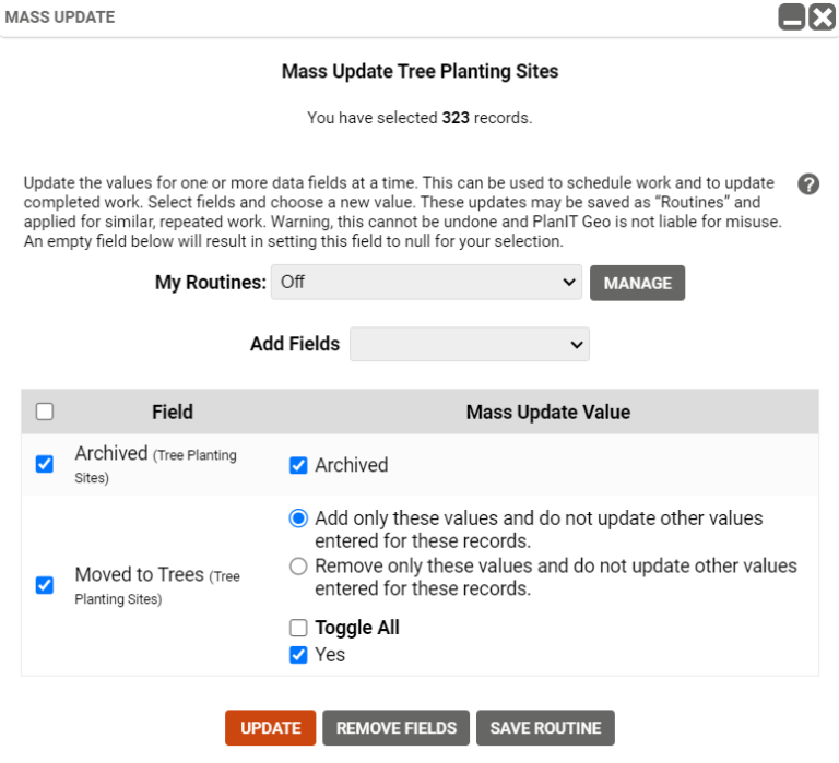 How To: ‘Move’ Planting Sites to Trees – TreePlotter Support