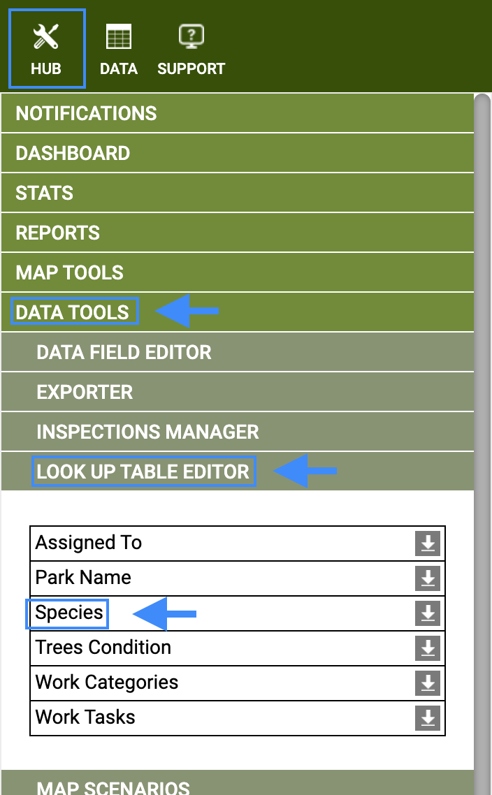 How To: Add and Remove Tree Species – TreePlotter Support
